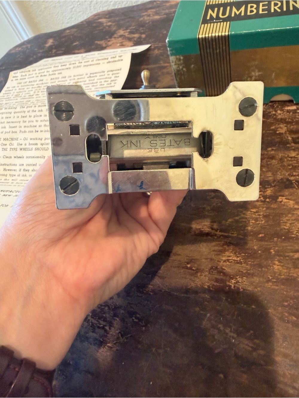 Numbering Machine Box - Picture 11 of 12